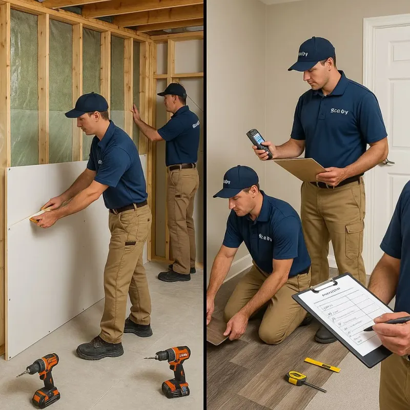 Repairs and Reconstruction process in Clarke County, MS